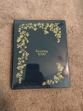 "Growing YOU" Navy and Gold Decorative Journal
